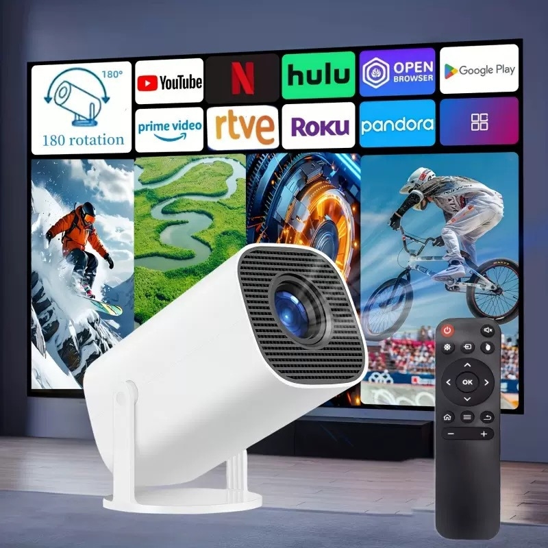 Kućni projektor, Android 11.0, Wi‑Fi, Bluetooth, 60W, 720P