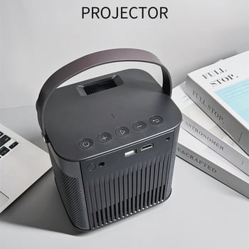 Ψηφιακός προβολέας F1 – ασύρματος, φορητός για οικιακό κινηματογράφο, ανάλυση 720P, λειτουργία προβολής: Όλα, βάρος 1,58 kg