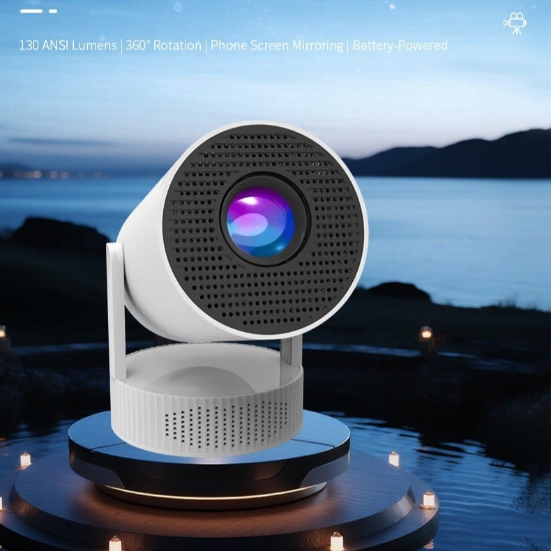 HY300 Pro Max baterijski Android projektor, 40W, 720P (1280x720), svjetlina 180
