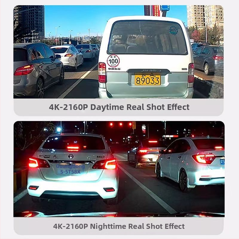 Dash cam posvećen Toyota Granvia/Sienna, originalna HD kvaliteta, bežična instalacija, dvostruka kamera, 4G udaljeni pristup