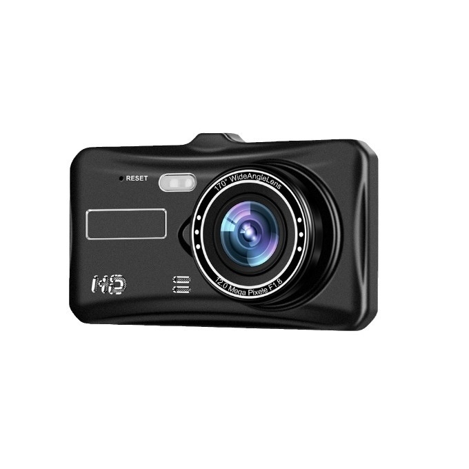 Автомобилен DVR с двойна леща, 1080p преден/заден видеозапис, HD нощно виждане, изображение за задно виждане, цикличен запис, 5 MP снимки