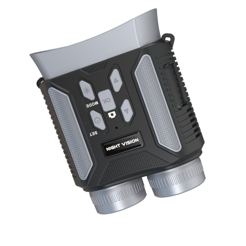Infravörös éjjellátó binokli – 10x nagyítás, 24 mm objektív, 1000 m látótávolság, 227 g tömeg