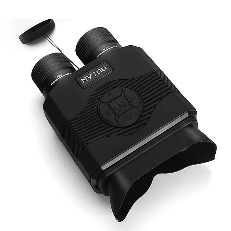 NV700 noćno-vidni binokular s USB punjenjem, veliki HD zaslon, zum, infracrveno digitalno noćno vid, fotografiranje i snimanje dan/noć