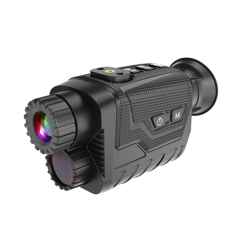 Nošiva infracrvena noćna vizija, monokular, 4K fotografije/video, 7–8x povećanje, 30 mm objektiv, IP54