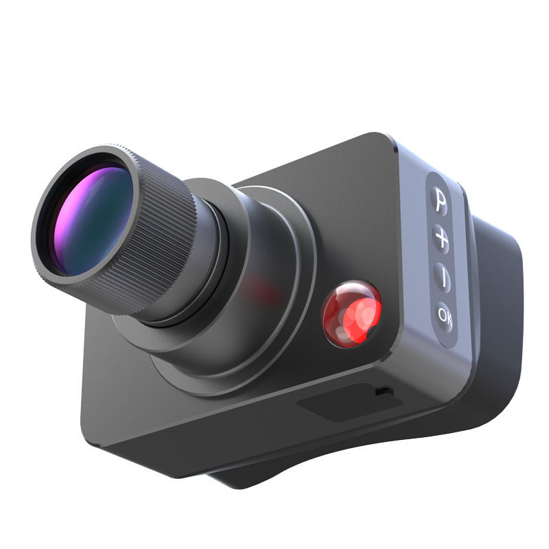 Binokularni noćni vizir s infracrvenim prikazom, ručni/na kacigi nošenje, 5x povećanje, 35 mm objektiv, domet do 500 m, težina 360 g, s crvenim retikulom