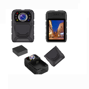 Cameră corporală pentru aplicarea legii A2 — senzor CMOS, ecran LCD 2,0 inch, microfon stereo, viziune nocturnă, stabilizare dublă