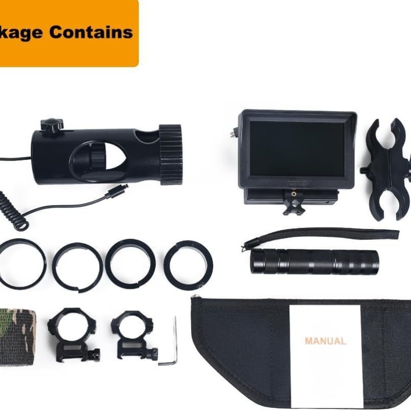 Dispozitiv monocular de viziune nocturnă cu mărire 6x–10x, obiectiv 50 mm, iluminator IR 850 nm, distanță de vizionare 400 m