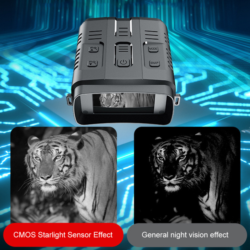 Infracrveni noćni vid uređaj za dnevnu i noćnu uporabu, 5x digitalni zum, objektiv 25 mm, vidno polje: beskonačno, napajanje: 9V, masa: 420 g