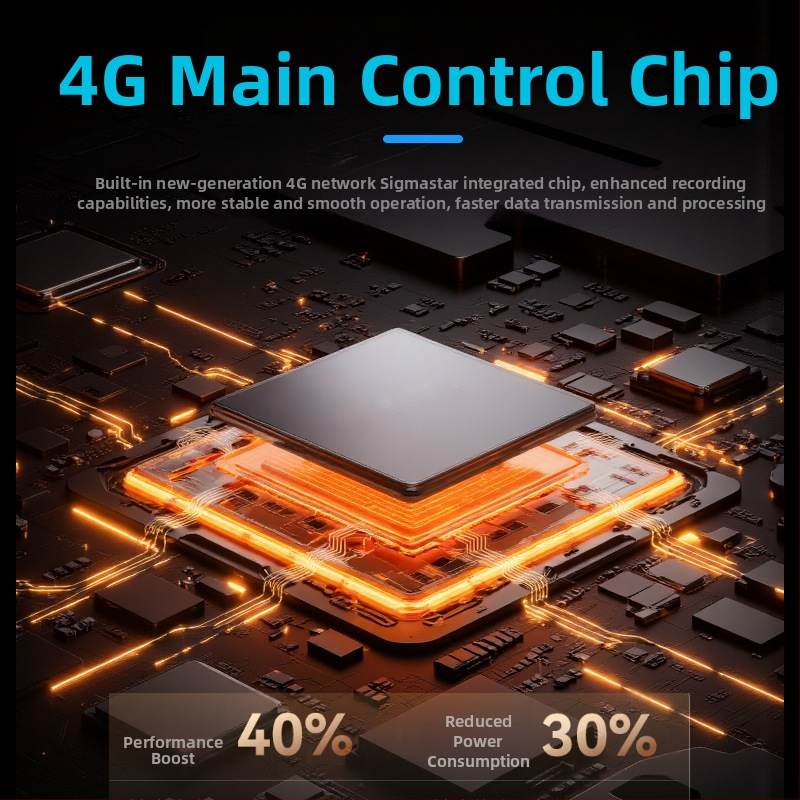 4K автомобилен видеорегистратор с предна и задна двойна камера, 4G дистанционно наблюдение, GPS позициониране, 2160P резолюция