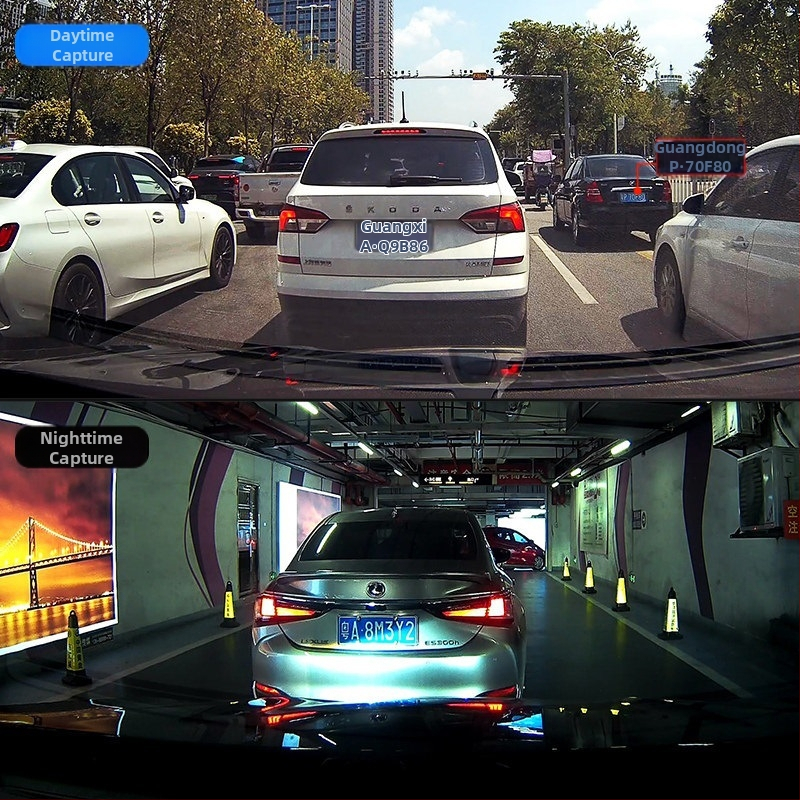 Auto-dash kamera s 4K+ videom, 8 MP fotografijama, objektiv F1.6, noćni vid, prednji i stražnji zapis