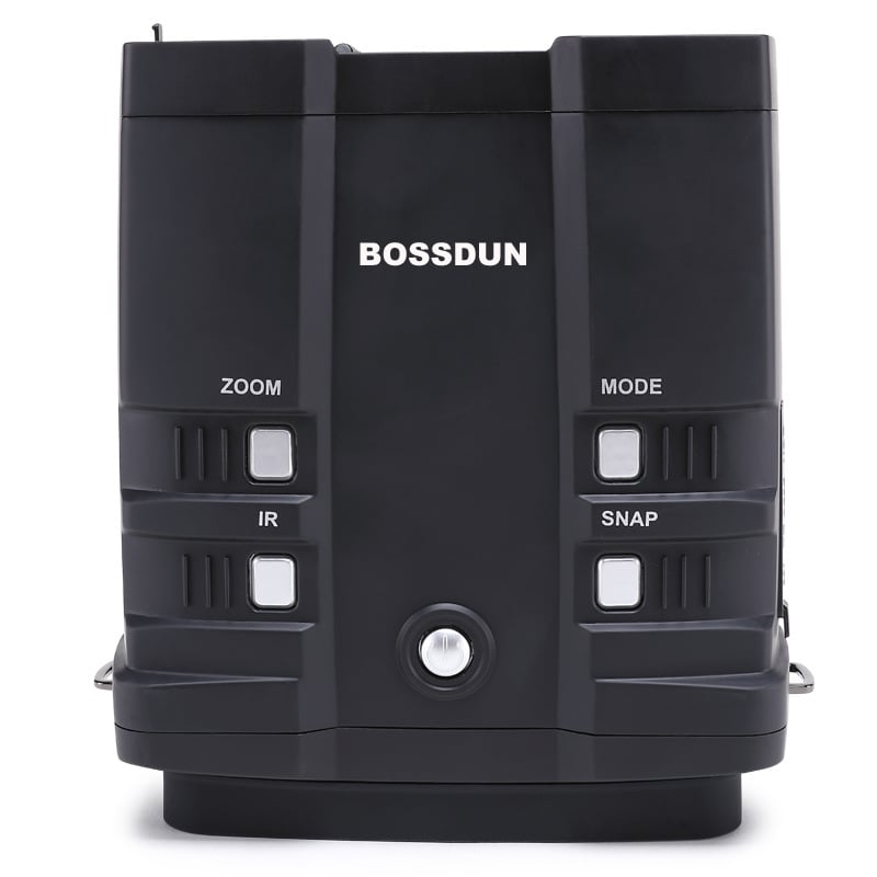 бинокъл с дигитално нощно виждане NVFHD600 — инфрачервено нощно виждане, снимане/видео, не термично изображение; Bossdun