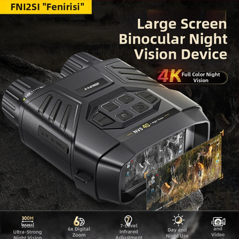 FNIRSI NVS-40 4K infračervené zariadenie na nočné videnie, prenosné pre vonkajšie použitie