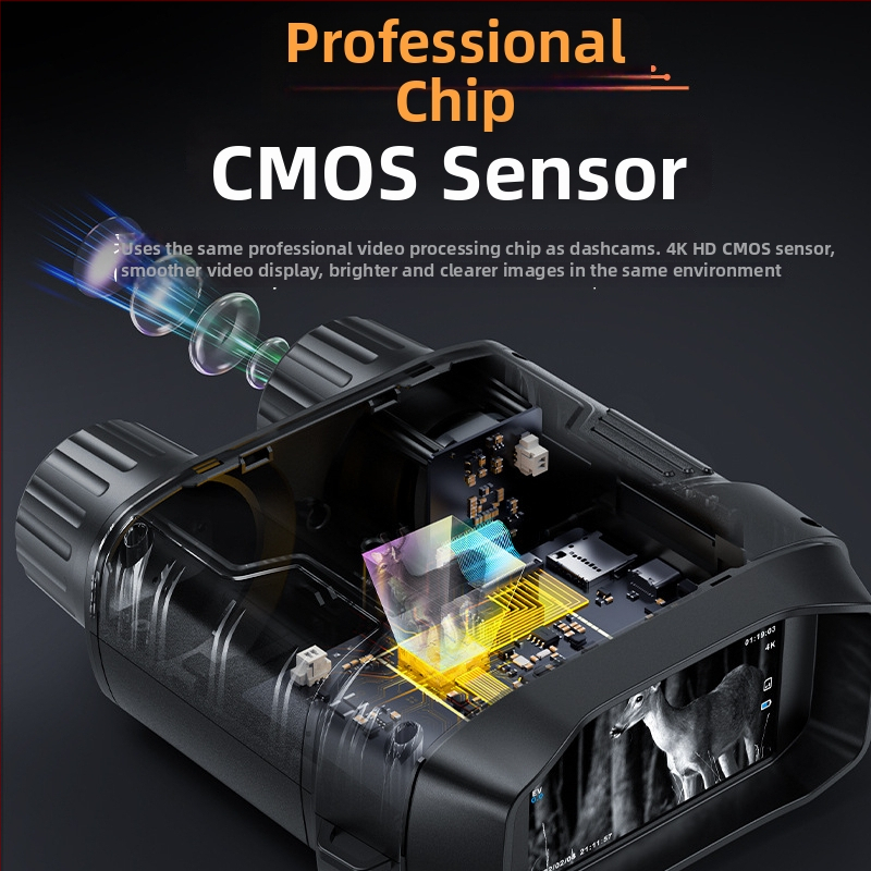 FNIRSI NVS-40 4K infračervené zariadenie na nočné videnie, prenosné pre vonkajšie použitie