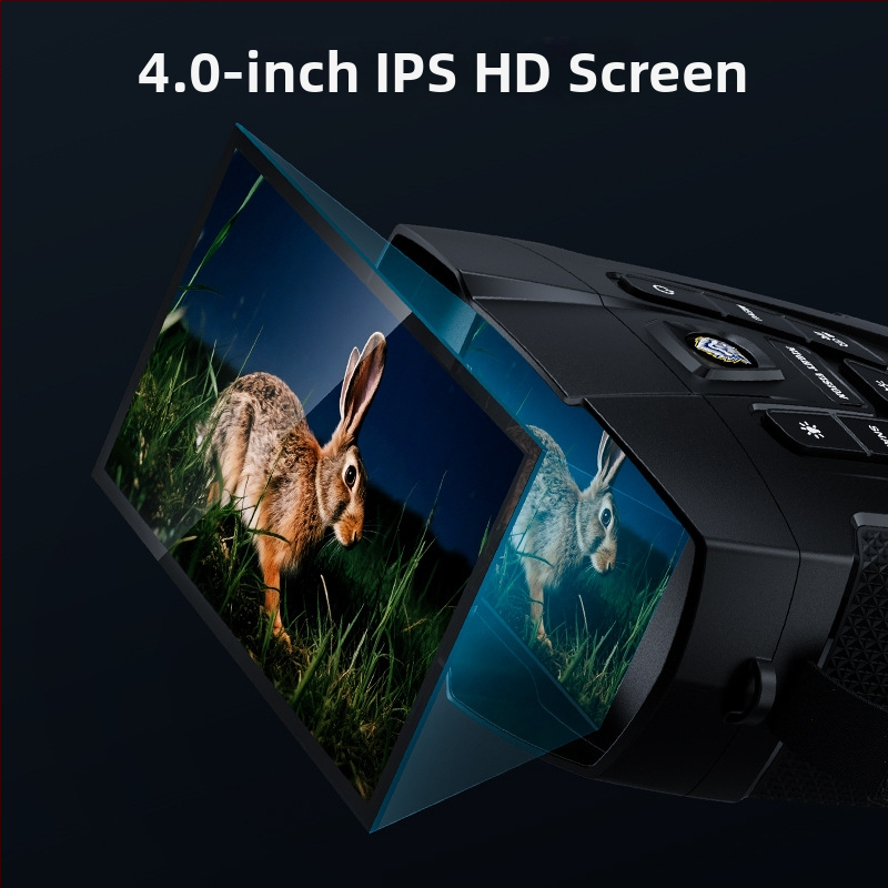 Нощно виждане инфрачервен дигитален телескоп с IPS дисплей за открито, 4K HD камера