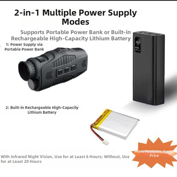 R11 infračervené nočné videnie s laserovým polohovaním, dobíjateľný digitálny ďalekohľad