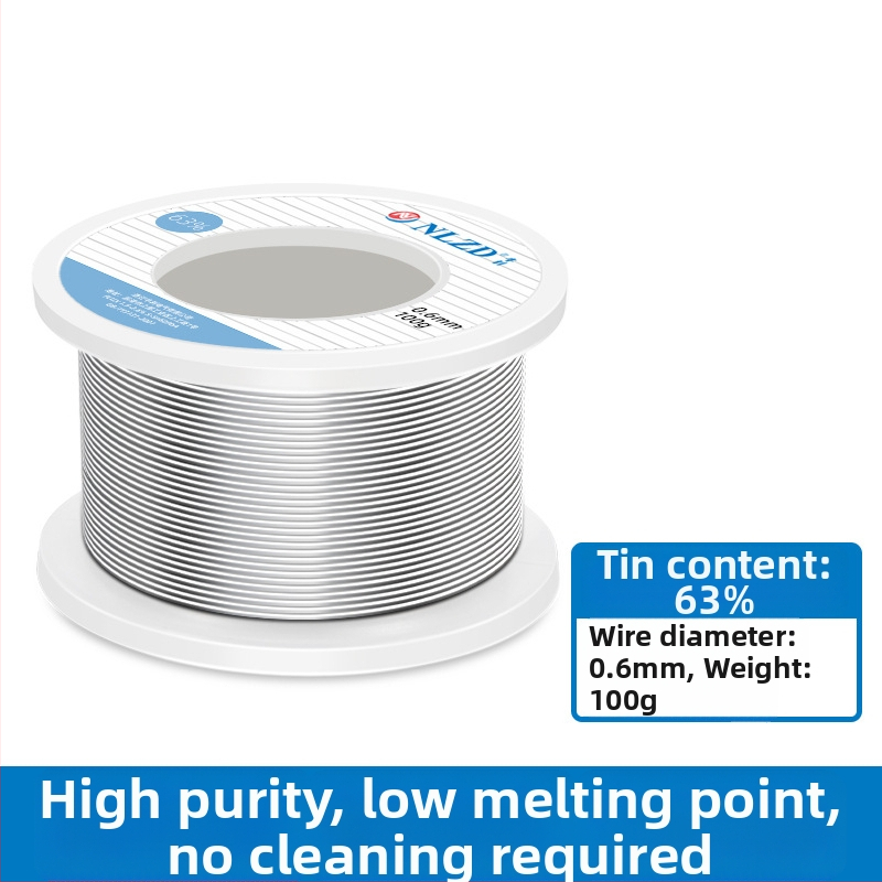 Niu Li cínový drôt s rosinovým jadrom, obsahujúci olovo, vysoká čistota, nízka teplota tavenia