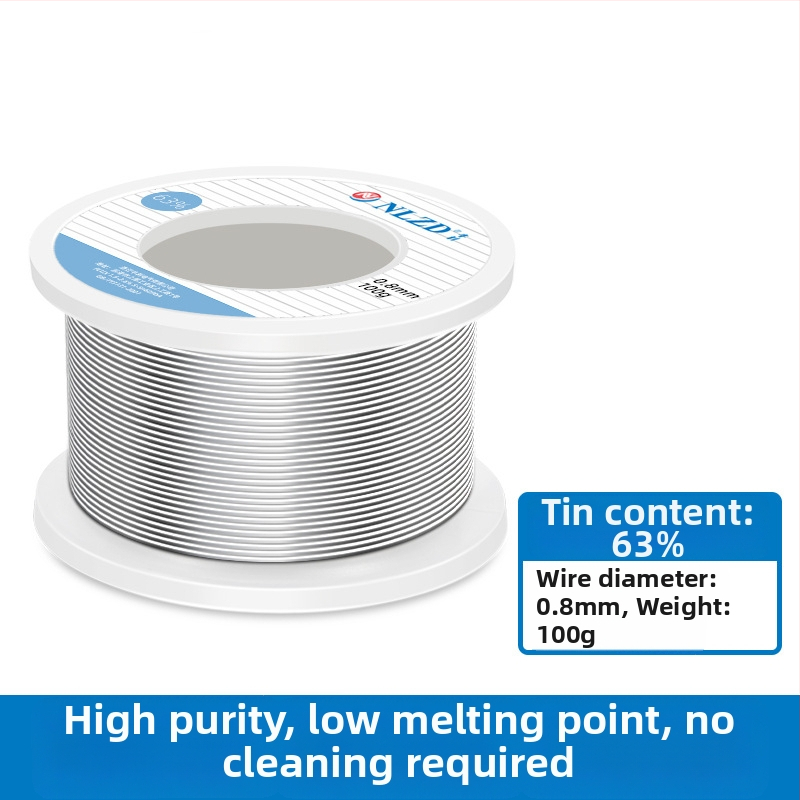 Niu Li cínový drôt s rosinovým jadrom, obsahujúci olovo, vysoká čistota, nízka teplota tavenia