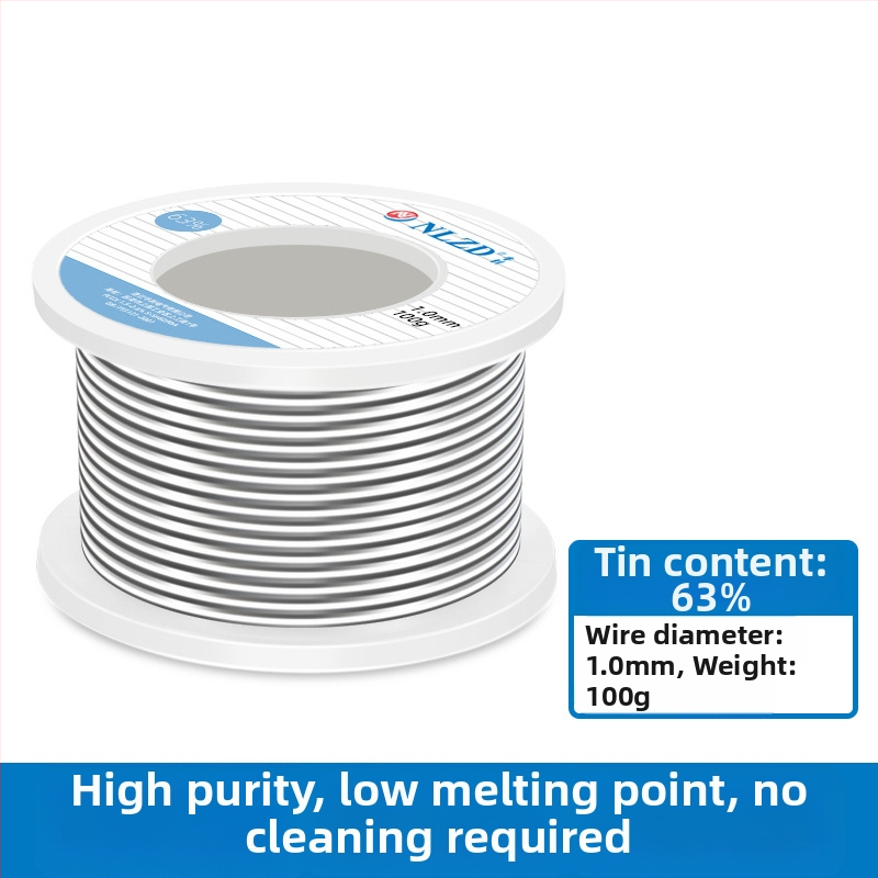 Niu Li cínový drôt s rosinovým jadrom, obsahujúci olovo, vysoká čistota, nízka teplota tavenia