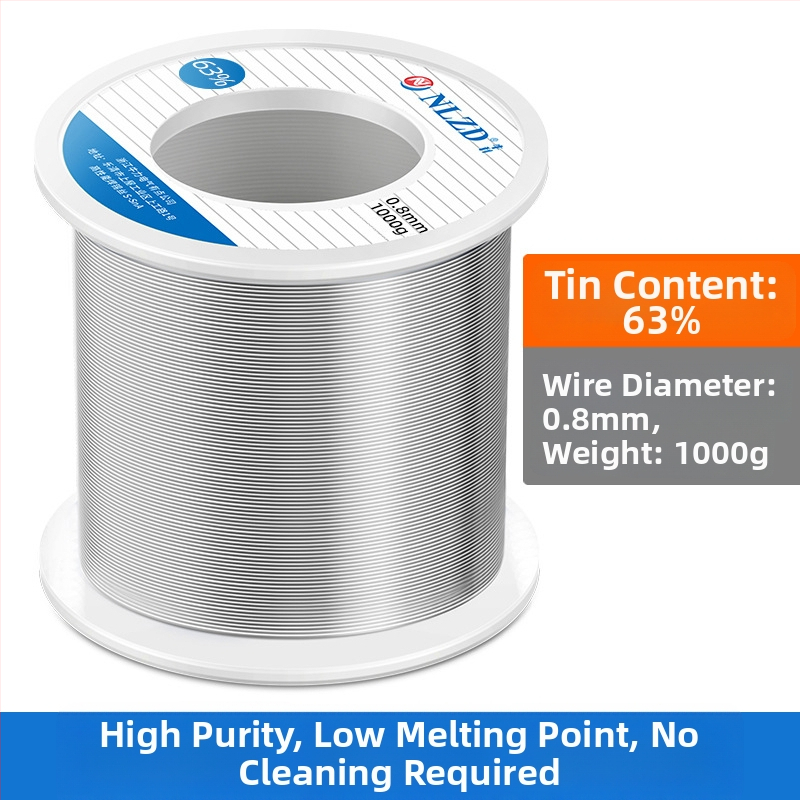 Niu Li cínový drôt s rosinovým jadrom, obsahujúci olovo, vysoká čistota, nízka teplota tavenia