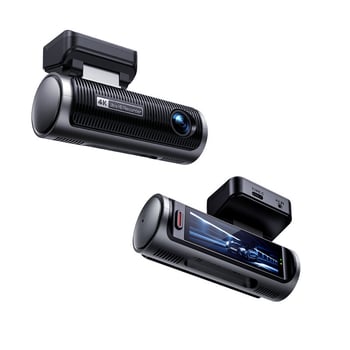 Κάμερα οδήγησης με εμπρός και πίσω διπλό φακό, 4K+4K αστρική νυχτερινή όραση, 150° γωνία θέασης, Wi-Fi και GPS, παρακολούθηση πάρκινγκ