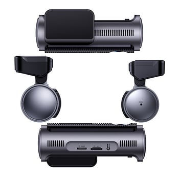 Κάμερα οδήγησης με εμπρός και πίσω διπλό φακό, 4K+4K αστρική νυχτερινή όραση, 150° γωνία θέασης, Wi-Fi και GPS, παρακολούθηση πάρκινγκ