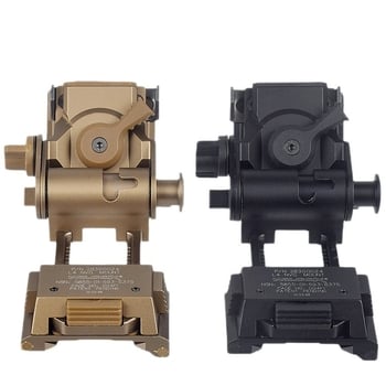 Metalni nosač kacige noćnog vida L4G24 za PVS-15/18/GPNVG18 (zumiranje 1-200x, promjer objektiva 1-50 mm, domet gledanja 1-50 m, težina 270 g, šifra proizvoda F025)