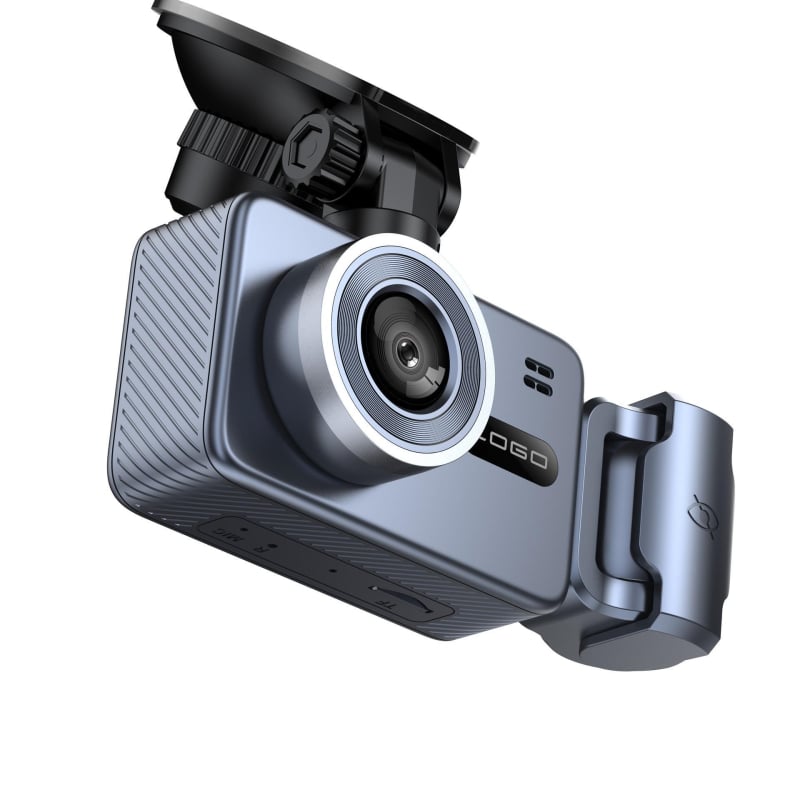 Dash cam 3 καναλιών με ευρυγώνιο φακό 170°, 1440p HD, Wi-Fi, συνεχής καταγραφή