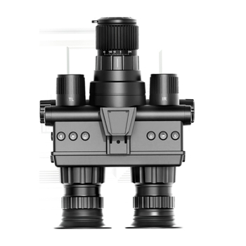Fejre rögzíthető infravörös éjjellátó eszköz, 3x optikai nagyítás és 8x digitális zoom, 25 mm objektív, 600 m látótávolság, 375 g tömeg