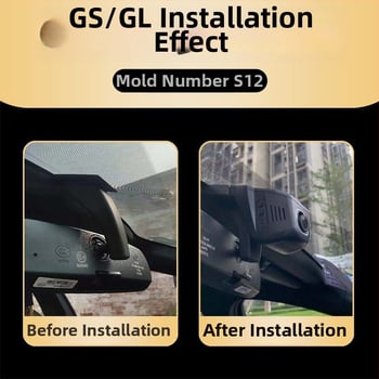 Κάμερα καταγραφής αυτοκινήτου - διπλή καταγραφή εμπρός και πίσω, Wi-Fi, νυχτερινή όραση; 4K+ ανάλυση, 8 MP αισθητήρας