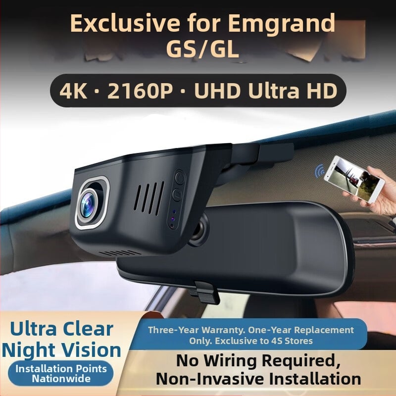 Κάμερα καταγραφής αυτοκινήτου - διπλή καταγραφή εμπρός και πίσω, Wi-Fi, νυχτερινή όραση; 4K+ ανάλυση, 8 MP αισθητήρας