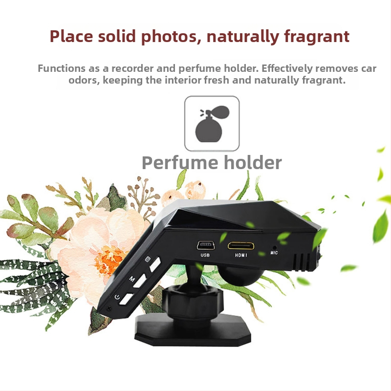 Κάμερα οδήγησης αυτοκινήτου με στήριξη στην κεντρική κονσόλα – βίντεο 1080p, 170° ευρυγώνιος φακός, υποστήριξη TF κάρτας, αποθήκευση 16 ωρών, 30 fps