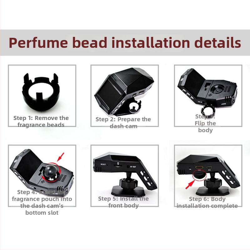 Κάμερα οδήγησης αυτοκινήτου με στήριξη στην κεντρική κονσόλα – βίντεο 1080p, 170° ευρυγώνιος φακός, υποστήριξη TF κάρτας, αποθήκευση 16 ωρών, 30 fps