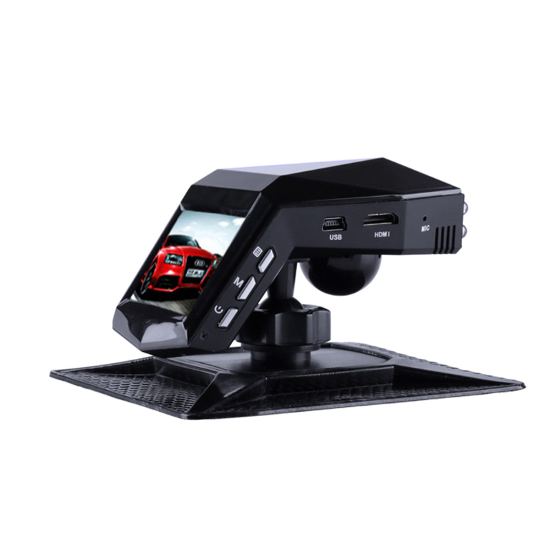 Κάμερα οδήγησης αυτοκινήτου με στήριξη στην κεντρική κονσόλα – βίντεο 1080p, 170° ευρυγώνιος φακός, υποστήριξη TF κάρτας, αποθήκευση 16 ωρών, 30 fps
