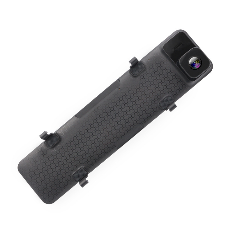 Κάμερα αυτοκινήτου για καθρέφτη οπισθοπορείας με διπλό φακό (εμπρός–πίσω), 2K HD νυχτερινή όραση, 170° γωνία λήψης, κυκλική καταγραφή, οθόνη αφής