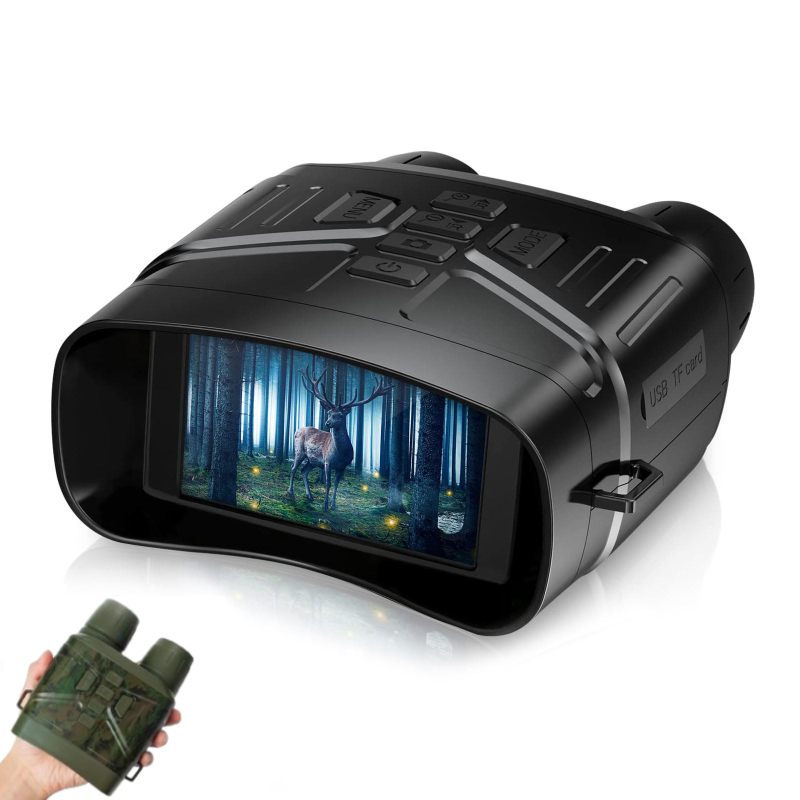 NV4000 infracrvene noćne binokule s 3x-5x uvećanjem, 25 mm objektiv, domet 400 m, težina 500 g, brend Jin yano