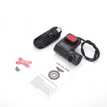 USB skrivena automobilska kamera, 1080p, 140° široki kut, ciklično snimanje, Wi‑Fi, montaža na vjetrobransko staklo