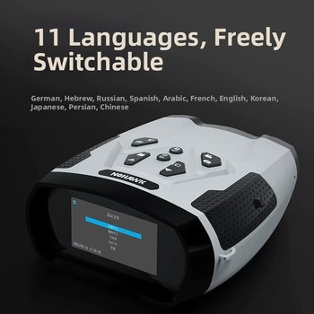 5x digitálny nočný pozorovací prístroj s meraním vzdialenosti, vonkajšia fotografia a video, HD infračervené nočné videnie