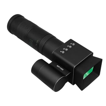Infracrveni zoom monokular za noćni vid s zaslonom, 8–24x, 30 mm objektiv, domet 350 m, težina 350 g