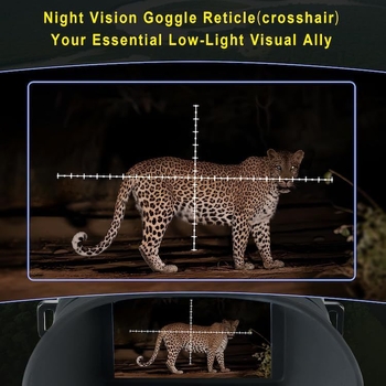 Digitalno infracrveno noćno viđenje s 21x+ uvećanjem, 25 mm objektivom, domet gledanja 600 m, težina 550 g