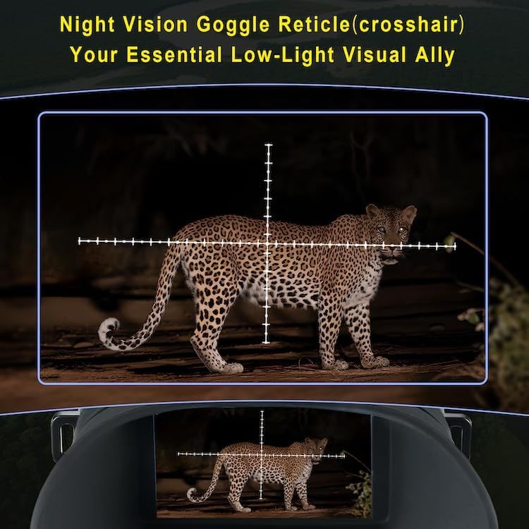 Digitalno infracrveno noćno viđenje s 21x+ uvećanjem, 25 mm objektivom, domet gledanja 600 m, težina 550 g