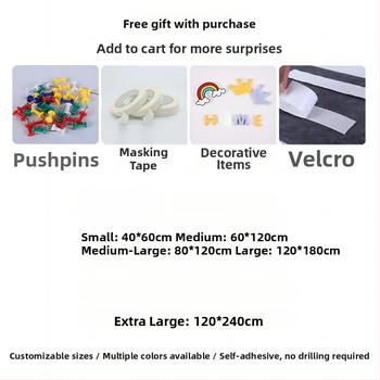 Prispôsobená filcová tabuľa na stenu – Xiao jia, polyesterové vlákno, moderný štýl, rytina