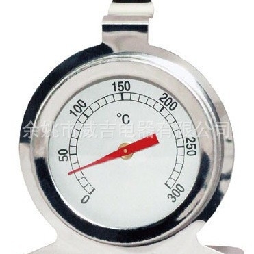 Rozsdamentes acél sütő- és hűtőszekrényhőmérő, bimetál