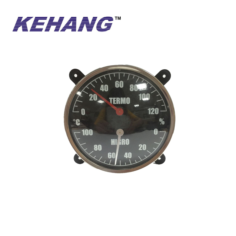 Θερμόμετρο-υγρασιόμετρο για σάουνα δωματίου, KH-S414, 0-120°C, ακρίβεια 2%, βιμεταλικό θερμόμετρο