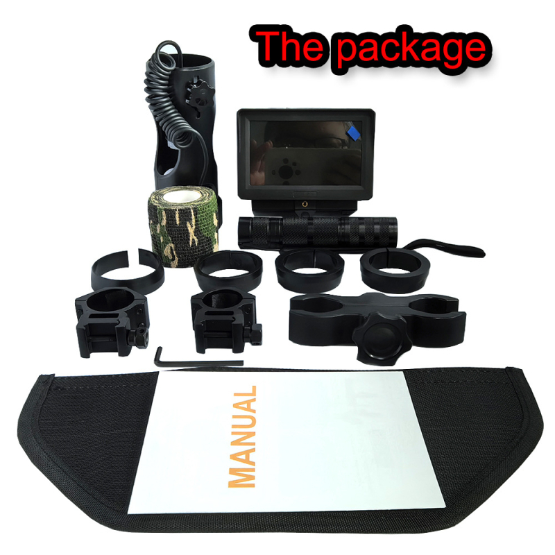 Infracrveni noćni uređaj za vid, 1x povećanje, objektiv 48 mm, učinkovit domet 200–400 m, težina 0,85 kg