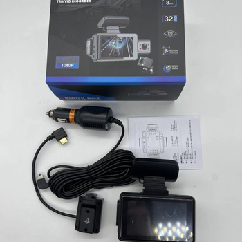 A88 dash cam za prednju i unutarnju kameru automobila, 1080p HD, infracrveno noćno snimanje, 140° široki kut, prednje i stražnje dvostruko snimanje, WiFi