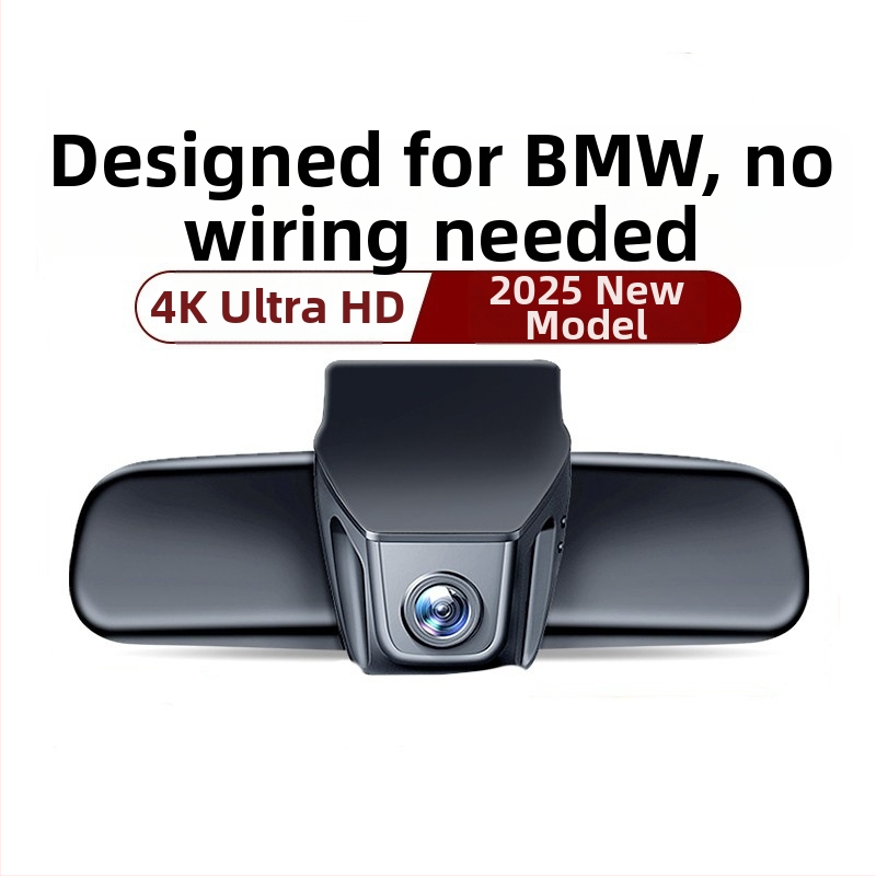 Κάμερα καταγραφής BMW σειράς — 4K εμπρός και πίσω διπλή καταγραφή, ασύρματη εγκατάσταση, 170° ευρυγώνιος, Wi-Fi, νυχτερινή όραση