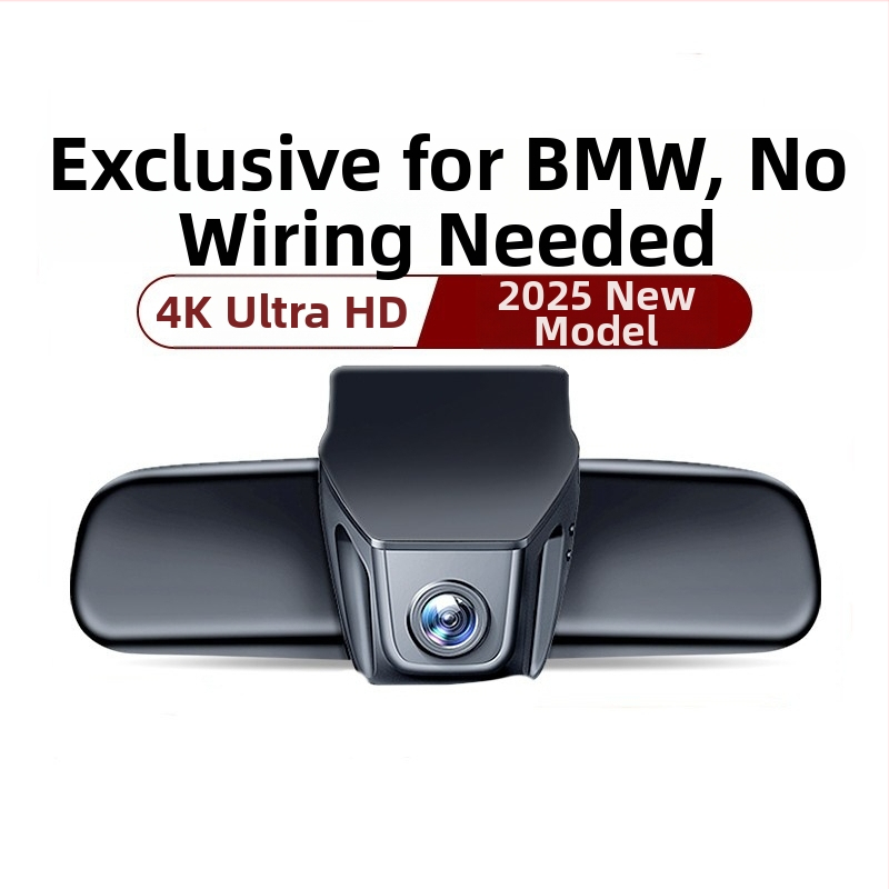Κάμερα καταγραφής BMW σειράς — 4K εμπρός και πίσω διπλή καταγραφή, ασύρματη εγκατάσταση, 170° ευρυγώνιος, Wi-Fi, νυχτερινή όραση