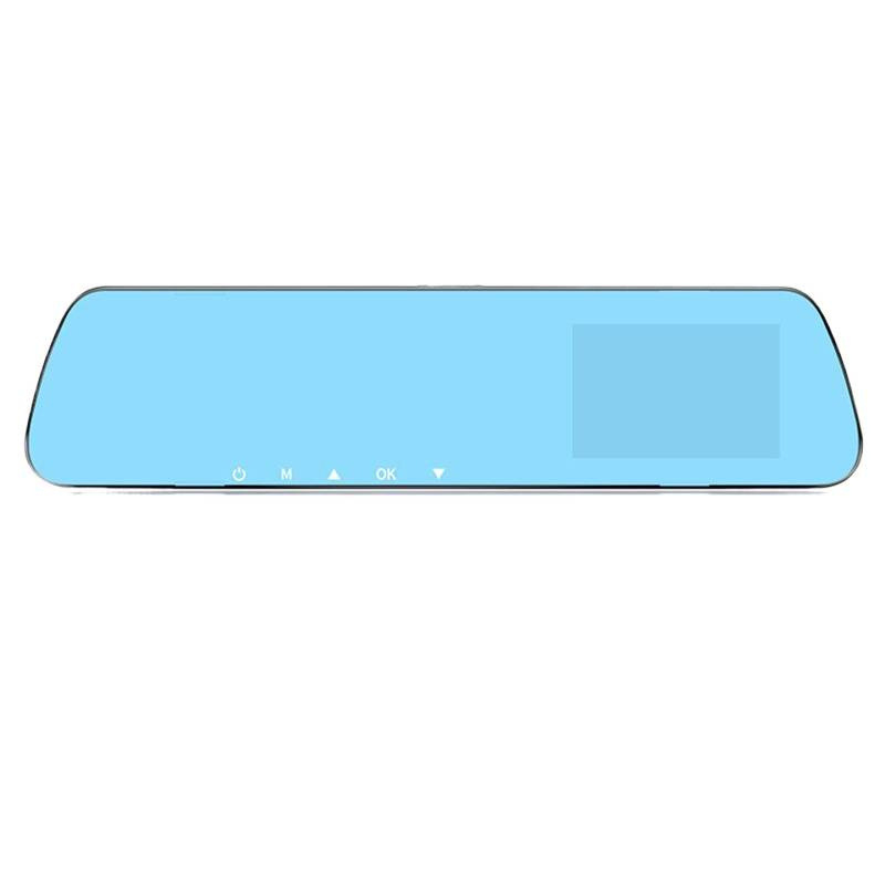 Auto dash kamera s dvostrukim snimanjem naprijed-natrag, 360° panoramski pogled, 1080p, noćni vid, otvor F2.0