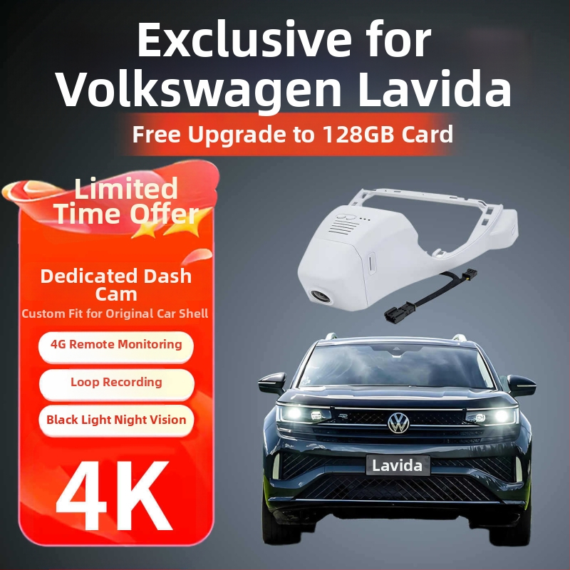 Automobilski DVR s prednjom i stražnjom dvostrukom snimkom, 4K 2160p, 170° širokokutni objektiv, Wi‑Fi, ugradnja prilagođena vozilu