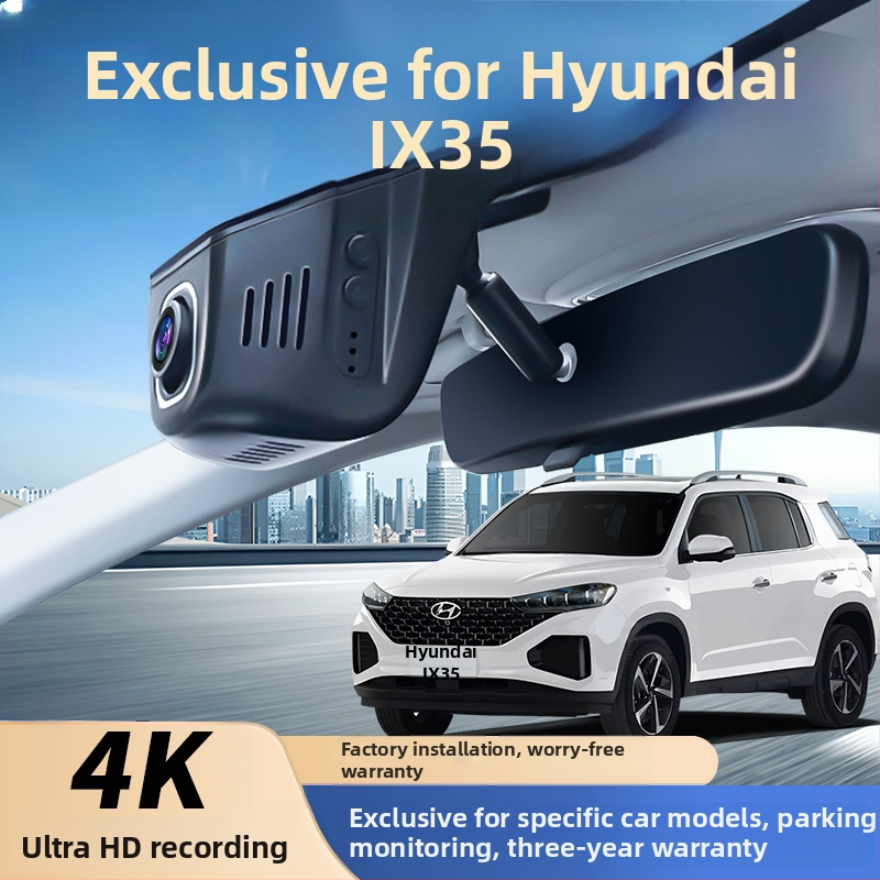 Auto DVR 4K prednjo i stražnje dvostruko zapis, bežični, noćno snimanje, 170° širokokutni, montaža prilagođena vozilu, bez zaslona